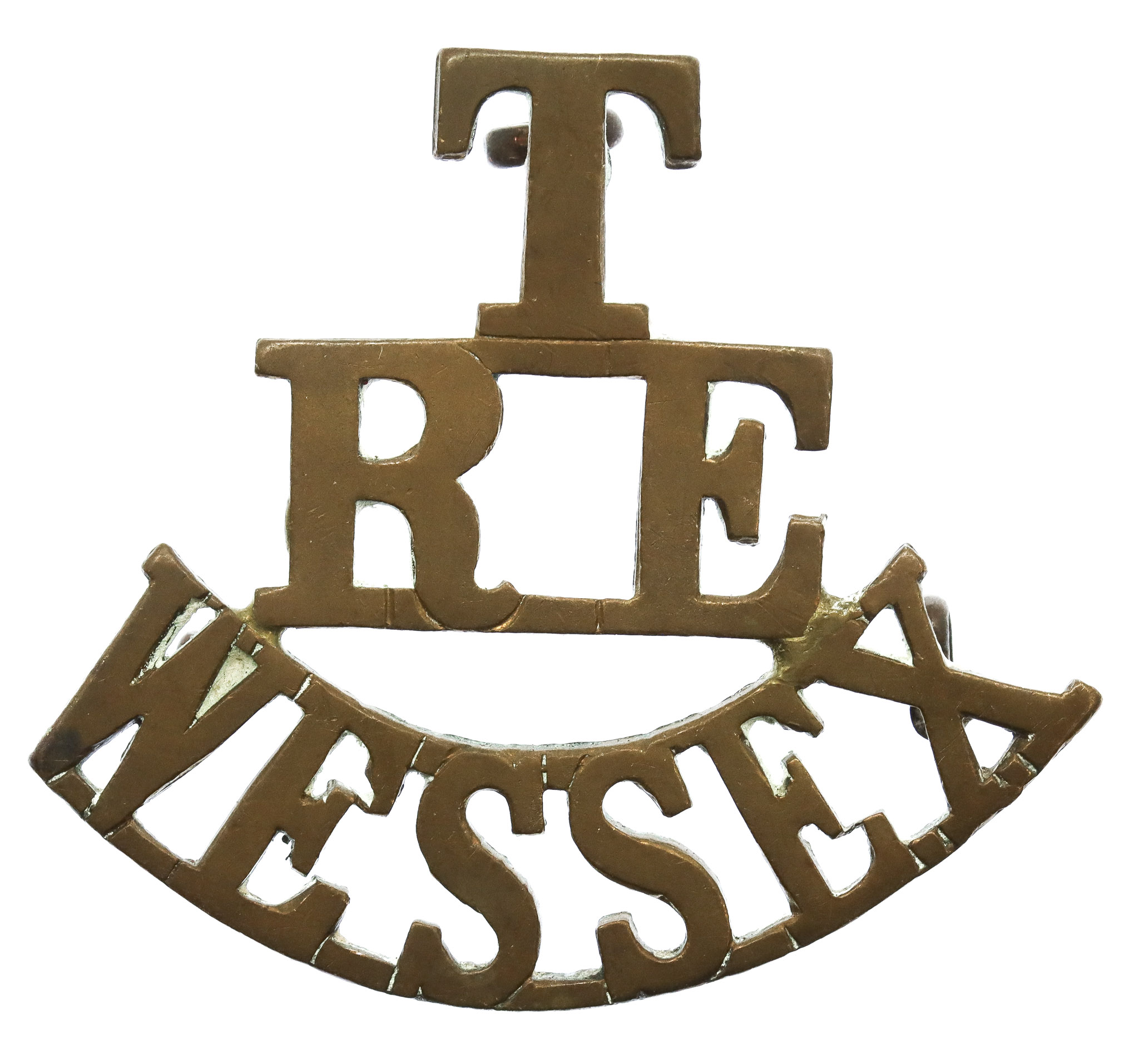 Wessex Territorials Royal Engineers (T/R.E./WESSEX) Shoulder Title