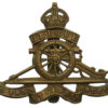 Royal Artillery Cap Badge - King's Crown