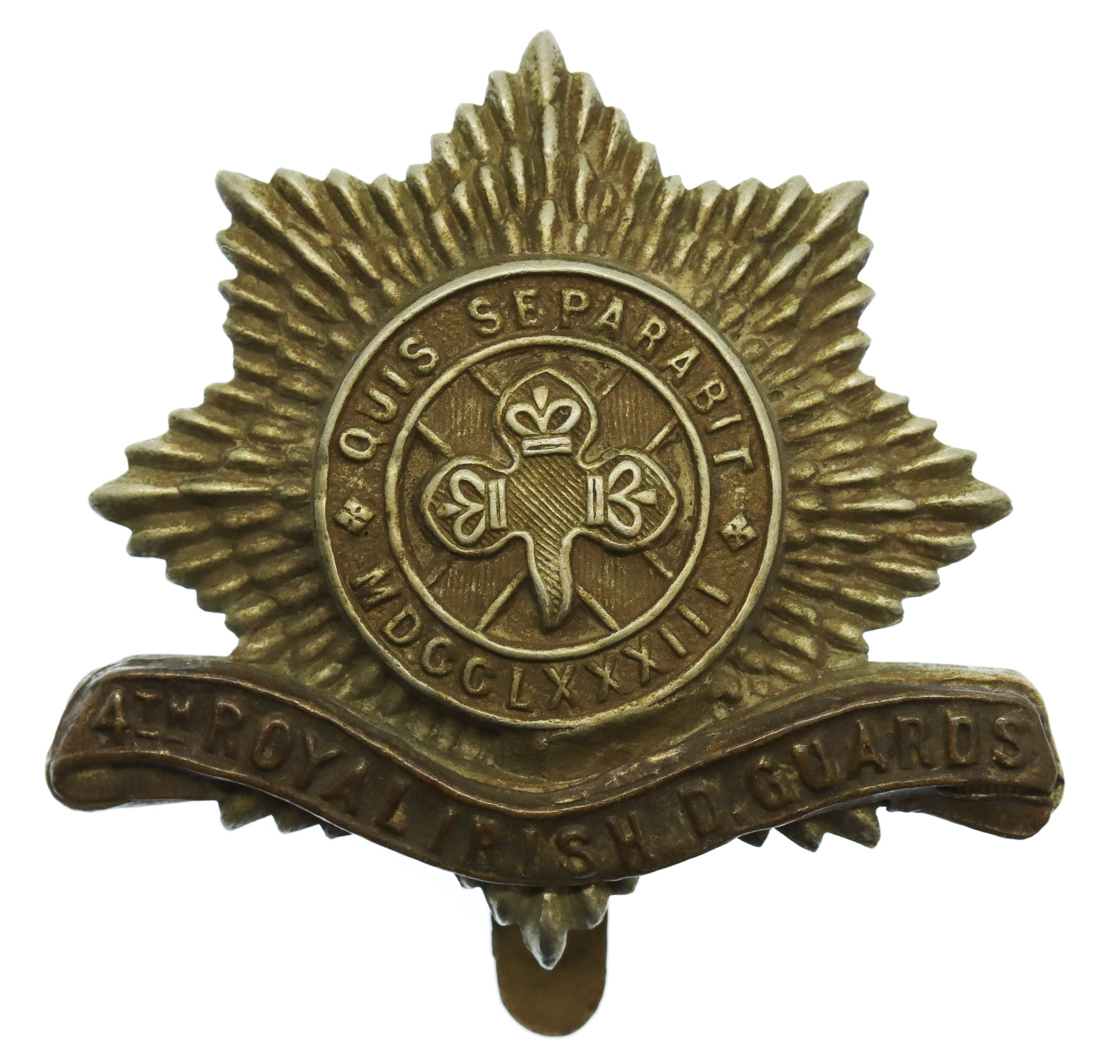 4th Royal Irish Dragoon Guards Cap Badge
