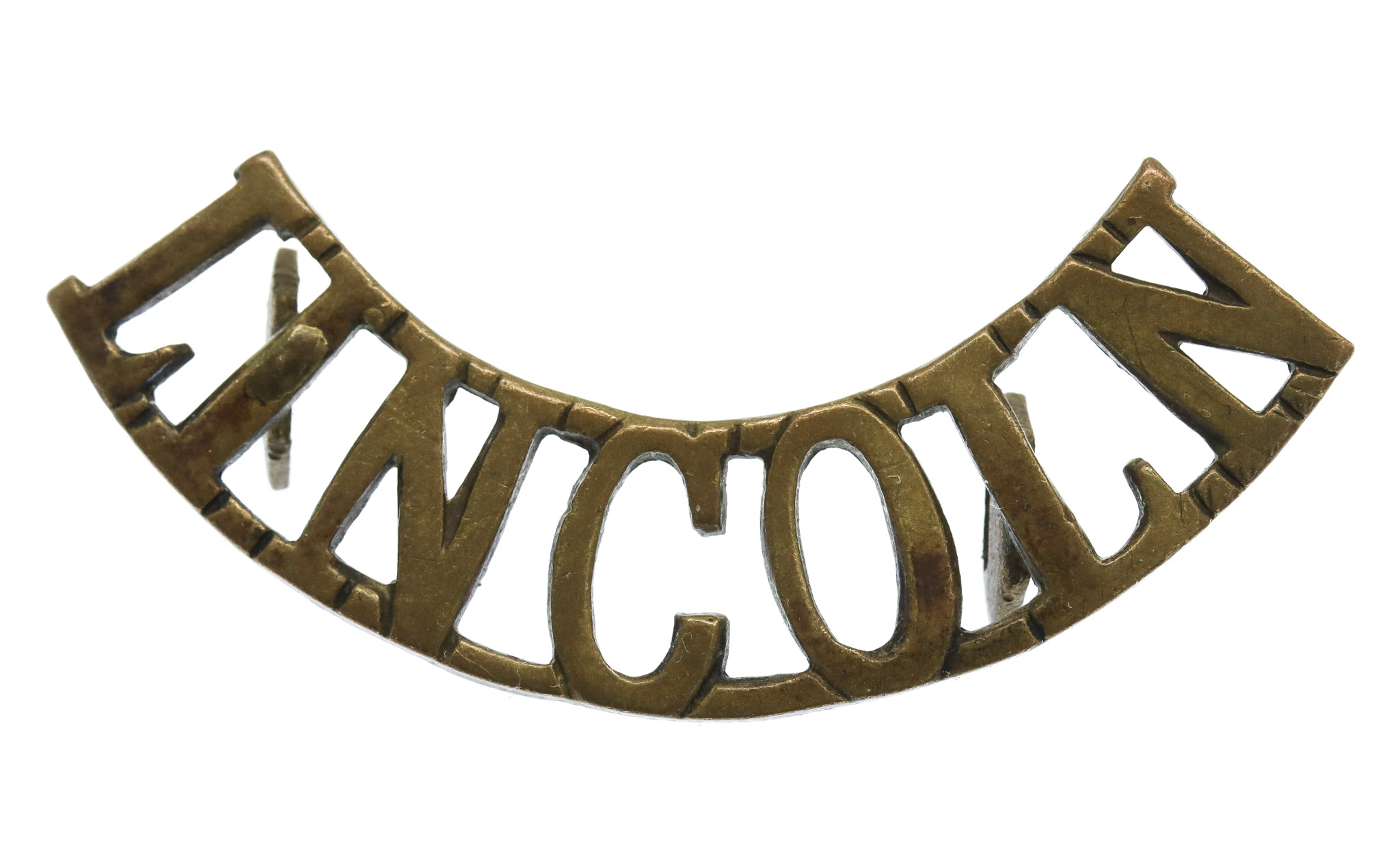 Lincolnshire Regiment (LINCOLN) Shoulder Title