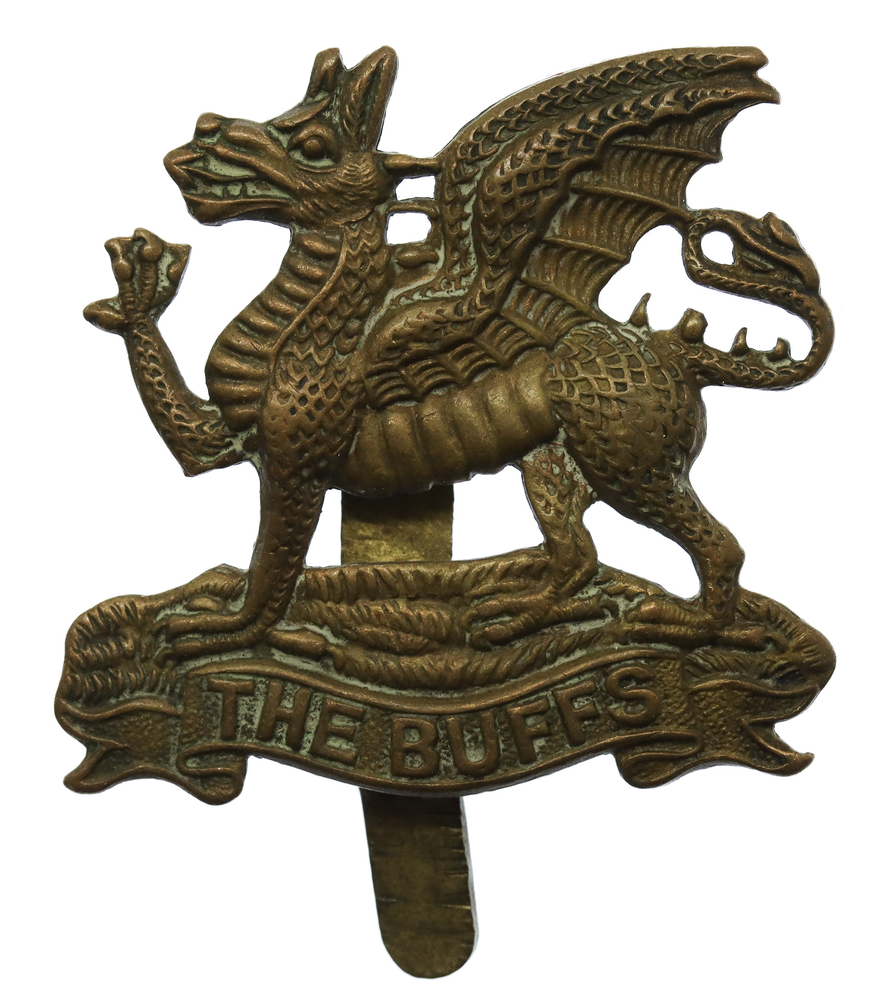 East Kent Regiment (The Buffs) Cap Badge