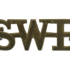 South Wales Borderers (S.W.B.) Shoulder Title (Pre 1904)