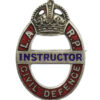 WW2 Local Air Raid Precautions (L.A.R.P.) Civil Defence Instructor Badge