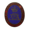 Royal Artillery Comforts Enamelled Lapel Badge - King's Crown