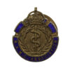 Royal Army Medical Corps (R.A.M.C.) Association Enamelled Lapel Badge - King's Crown