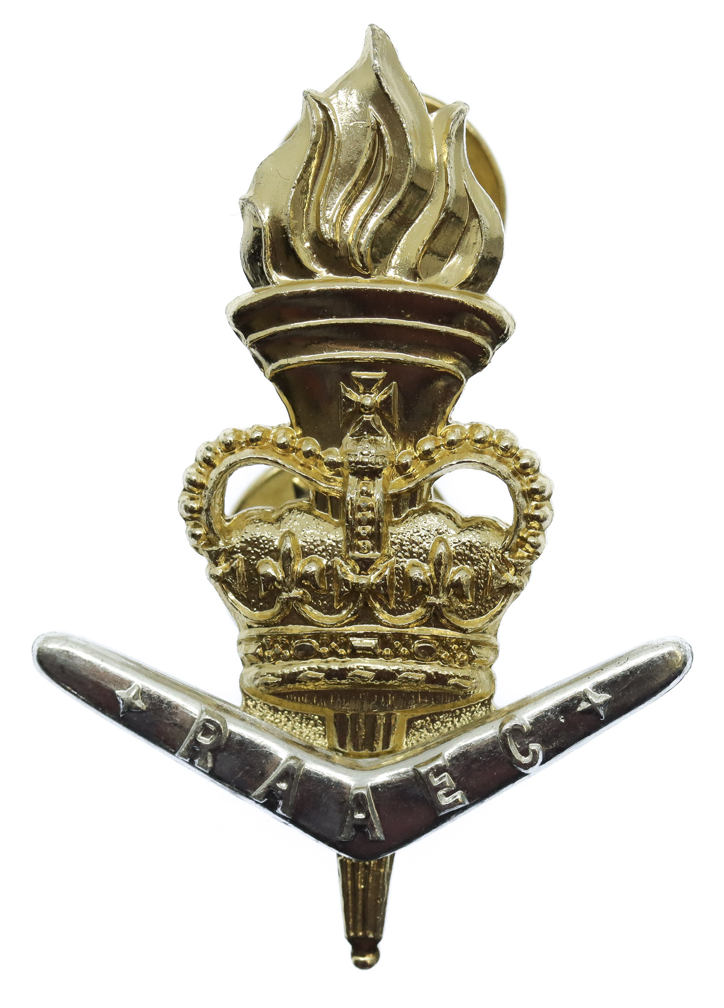 Royal Australian Army Educational Corps Anodised (Staybrite) Hat Badge