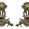Pair of Australian Army Band Corps Anodised (Staybrite) Collar Badges