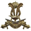 Australian Army Band Corps Anodised (Staybrite) Hat Badge - Queen's Crown