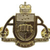 Australian Adelaide University Regiment Anodised (Staybrite) Hat Badge - Queen's Crown