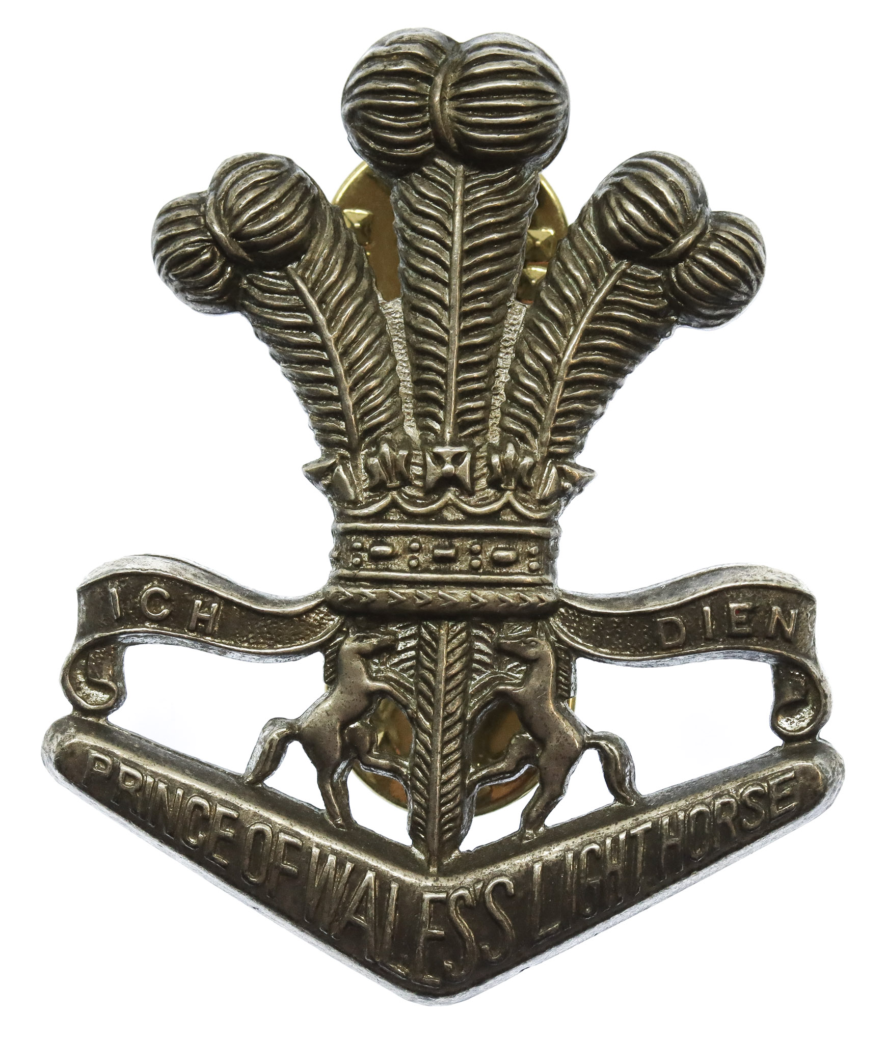 Australian 4th/19th Prince of Wales's Light Horse Hat Badge