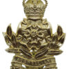 Australian Intelligence Corps Anodised (Staybrite) Hat Badge - Queen's Crown