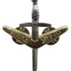 Australian 1st Commando Regiment Anodised (Staybrite) Hat Badge 