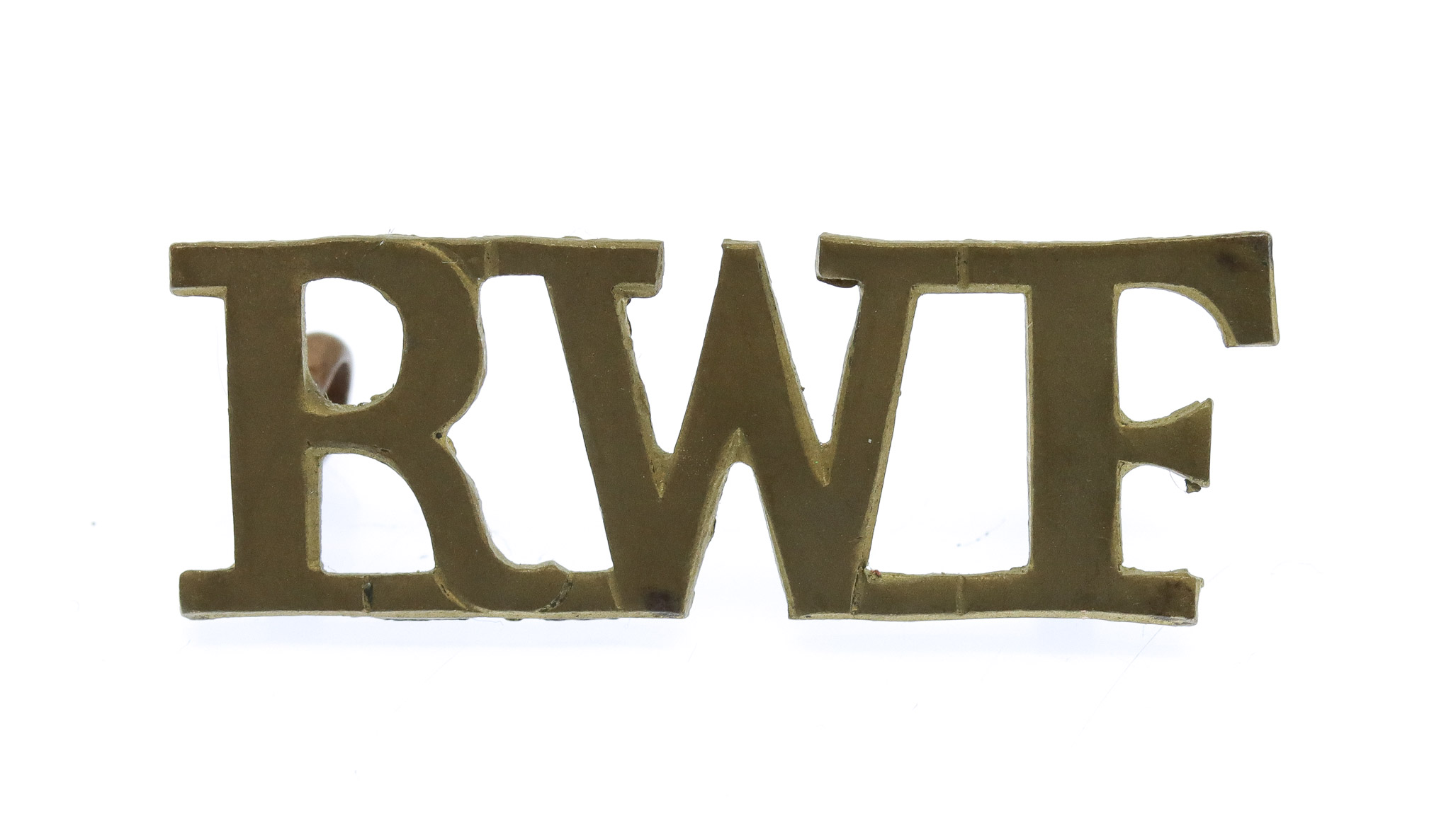 Royal Welsh Fusiliers (R.W.F.) Shoulder Title