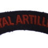 Royal Artillery (ROYAL ARTILLERY) Cloth Shoulder Title