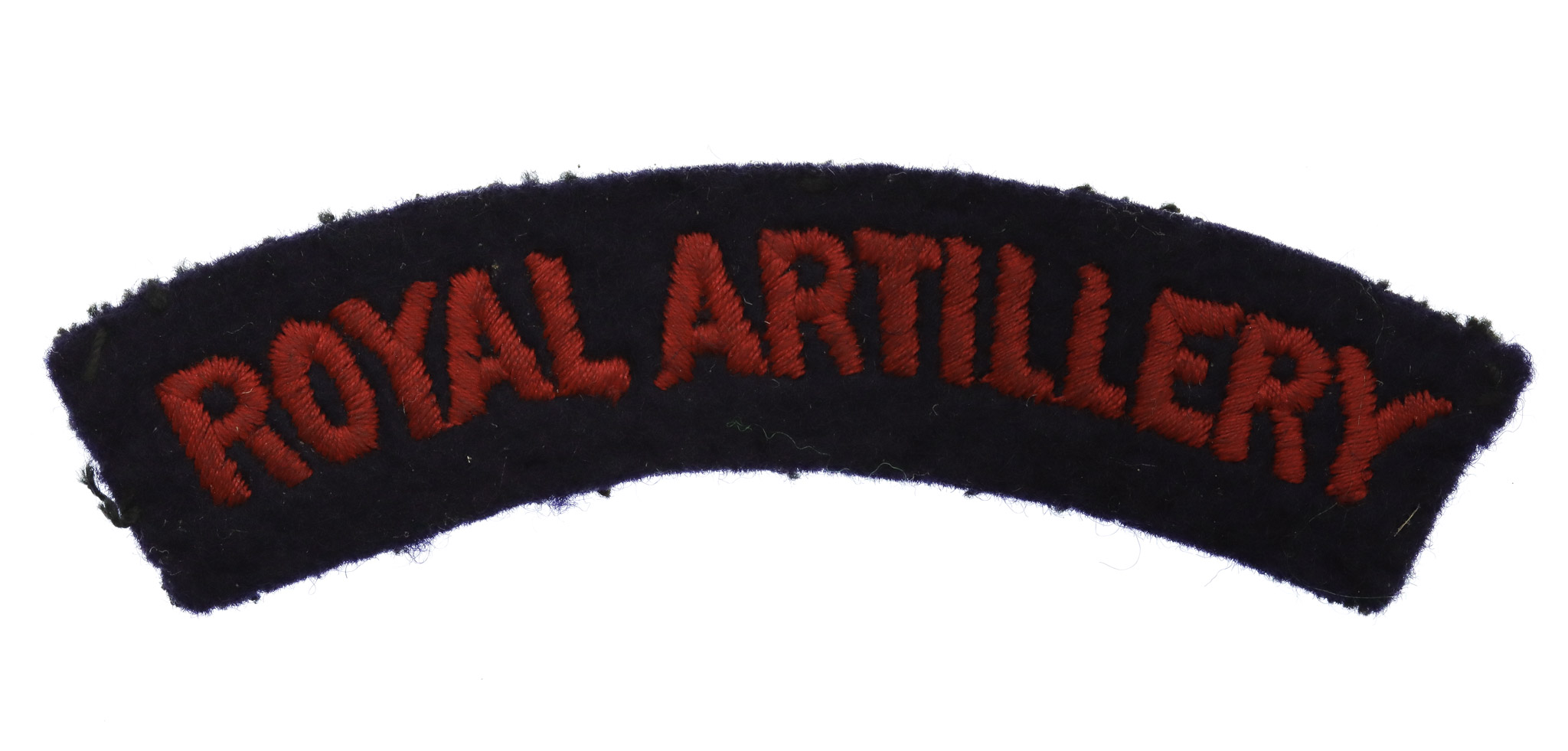 Royal Artillery (ROYAL ARTILLERY) Cloth Shoulder Title