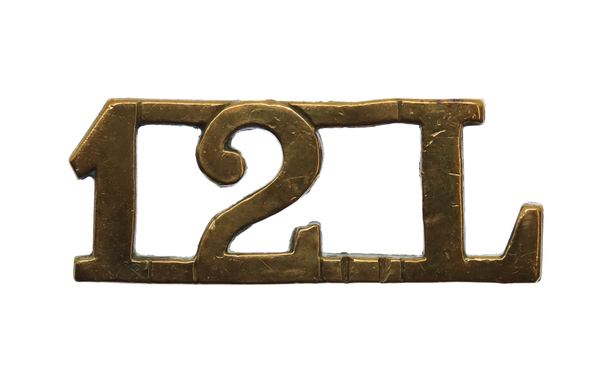 12th Lancers (12L) Shoulder Title