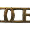 10th Hussars (10H) Shoulder Title