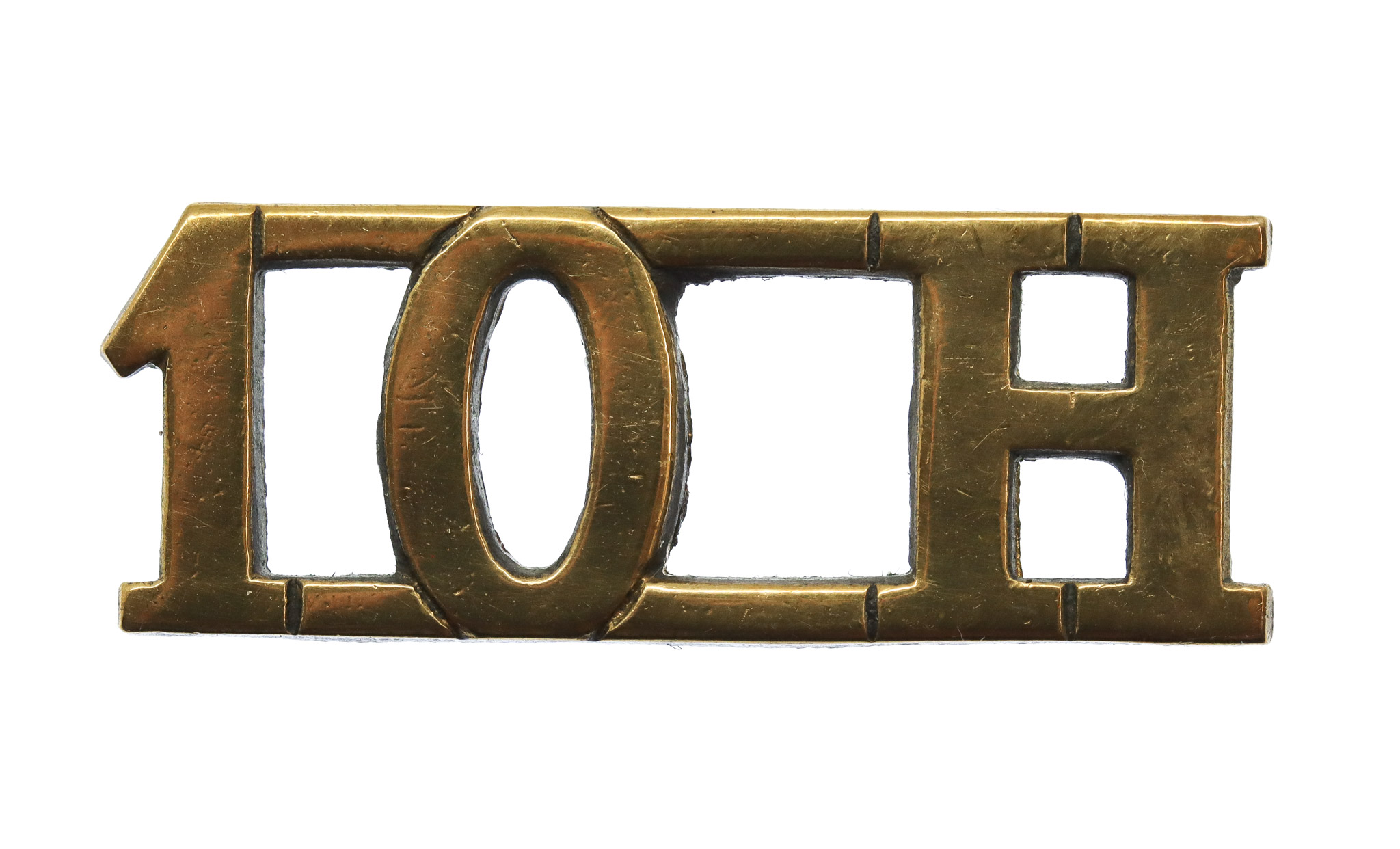 10th Hussars (10H) Shoulder Title