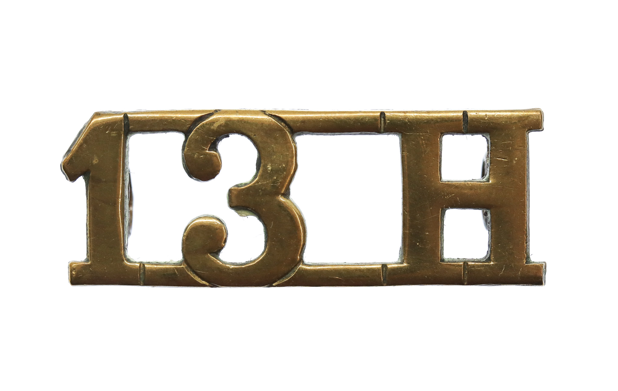 13th Hussars (13H) Shoulder Title