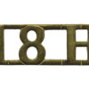 18th Hussars (18H) Shoulder Title