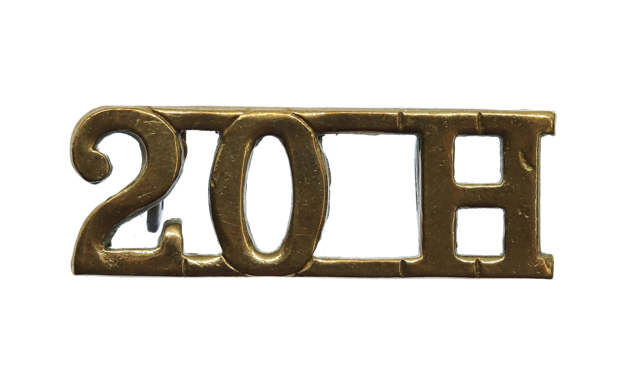20th Hussars (20H) Shoulder Title