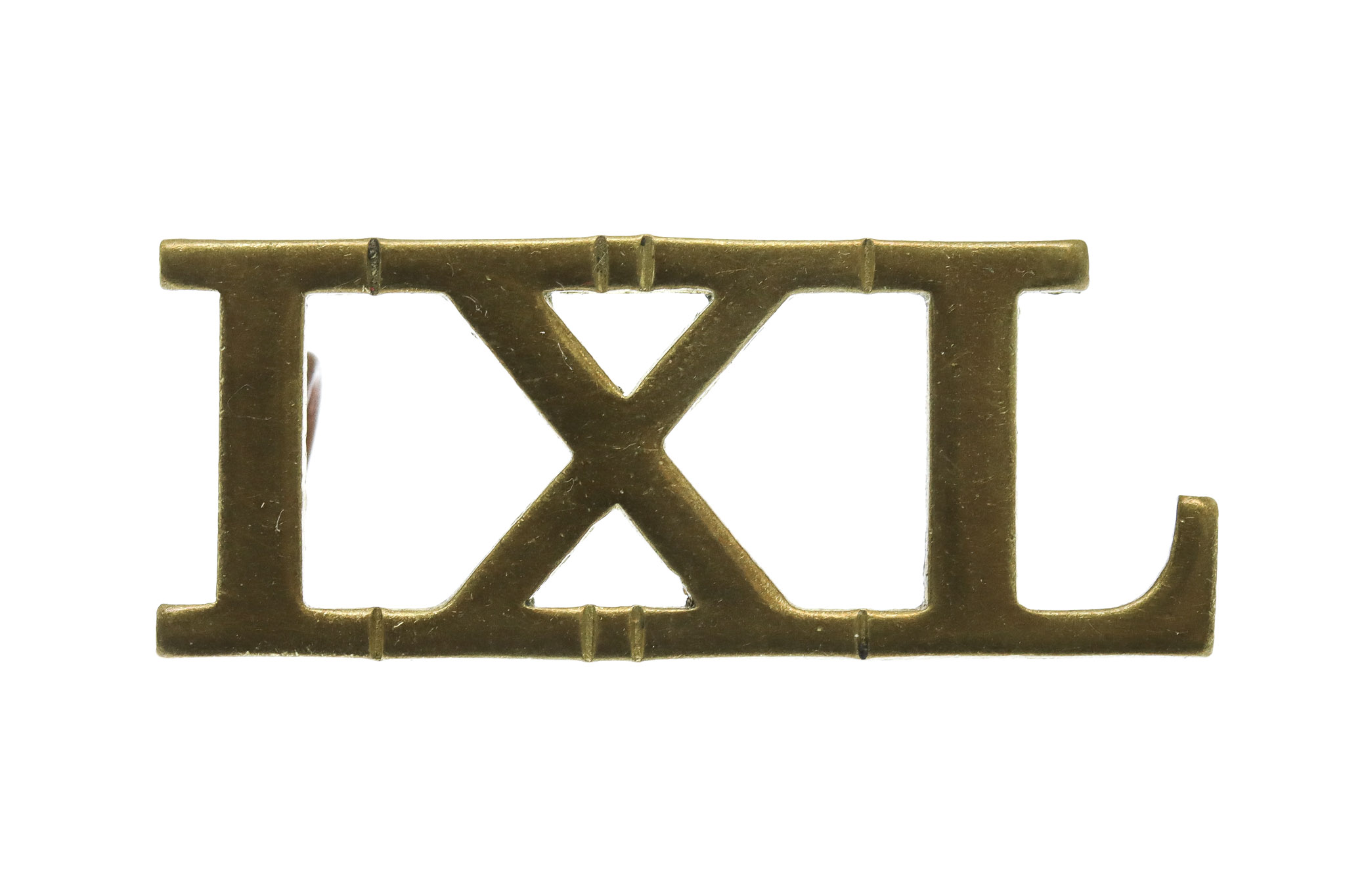 9th Lancers (IXL) Shoulder Title