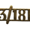 13th/18th Royal Hussars (13/18H) Shoulder Title