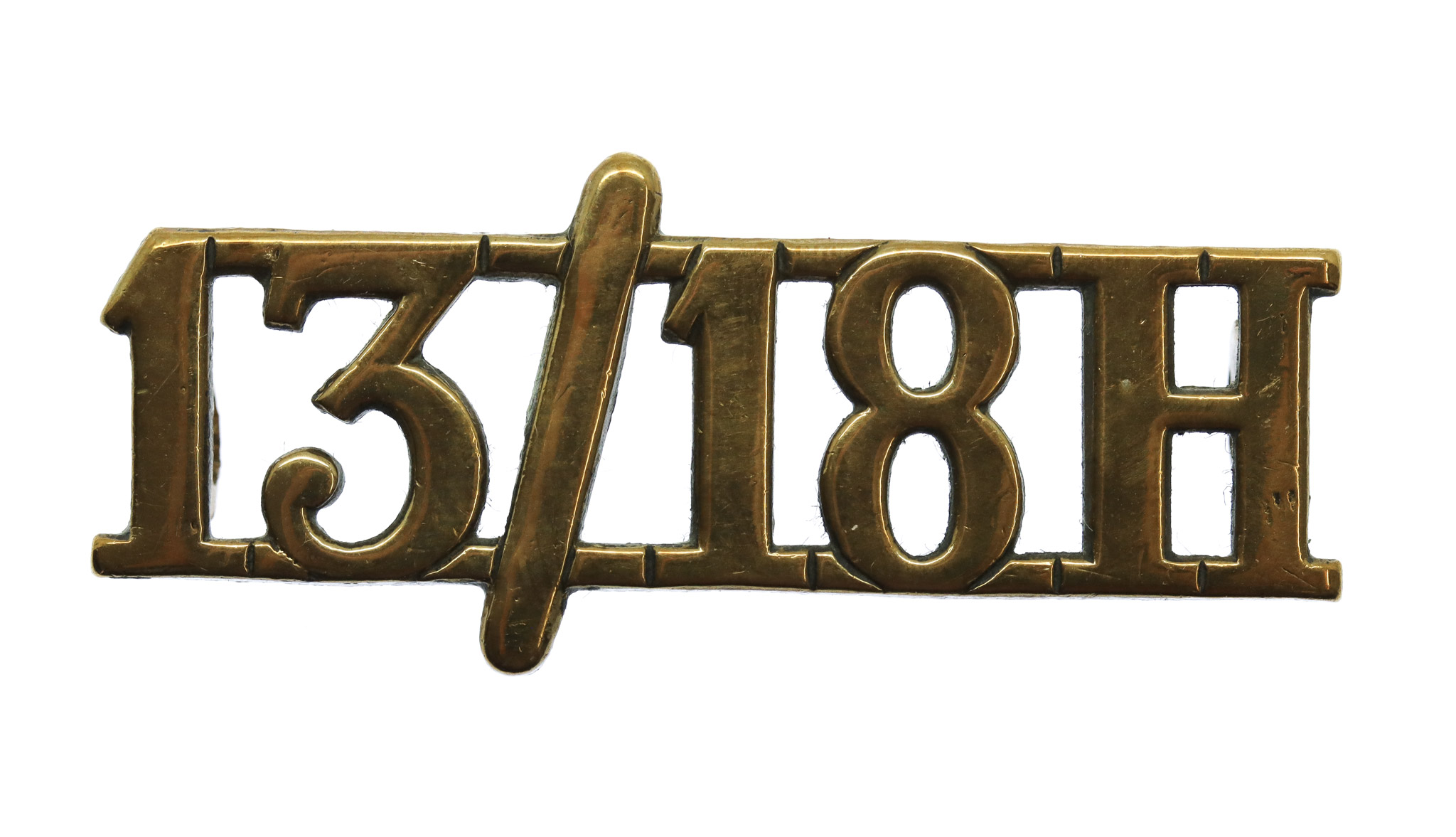 13th/18th Royal Hussars (13/18H) Shoulder Title