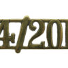 14th/20th Hussars (14/20H) Shoulder Title