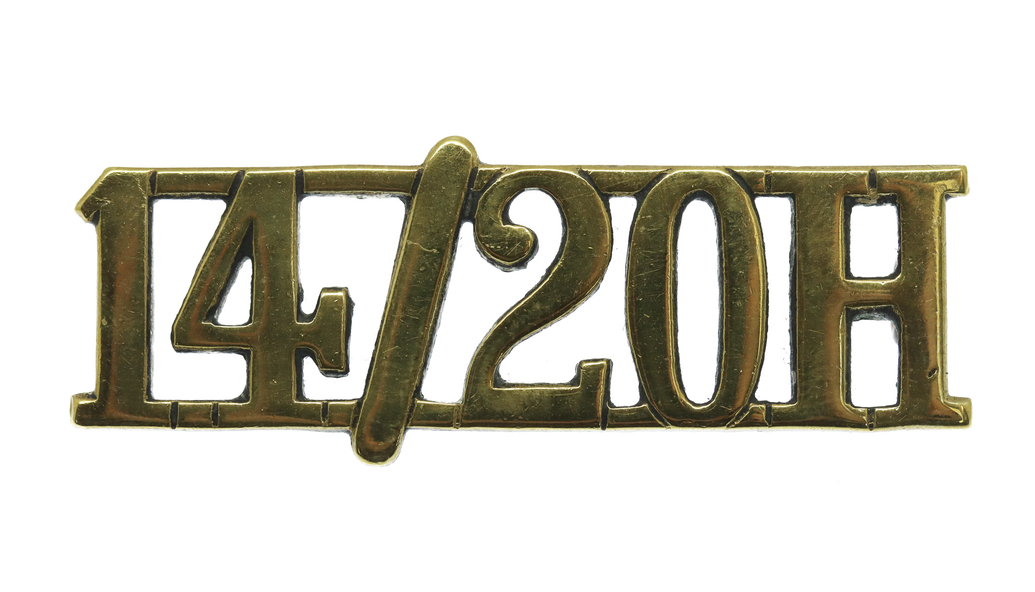 14th/20th Hussars (14/20H) Shoulder Title
