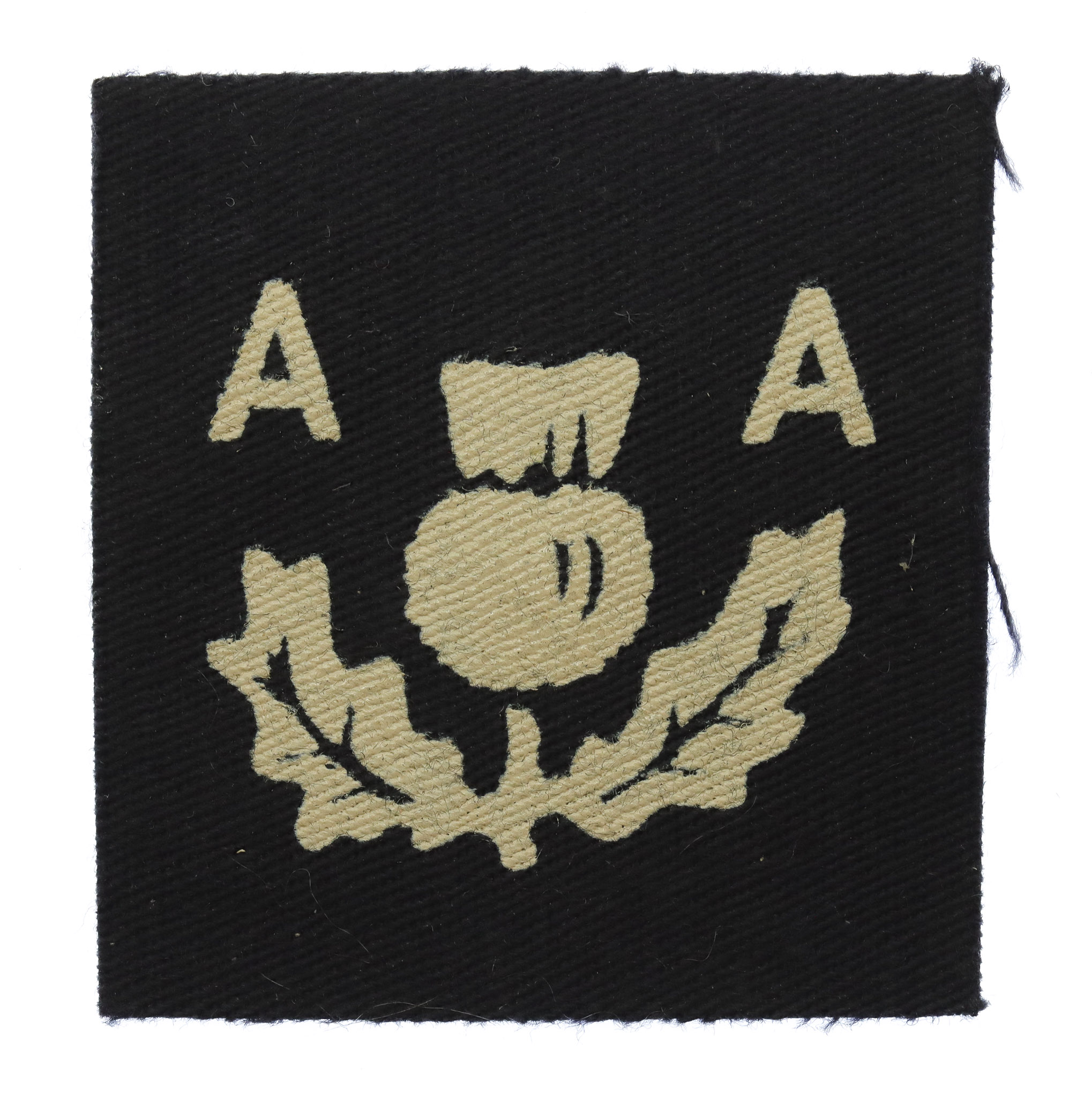 3rd Anti-Aircraft Division Painted Formation Sign