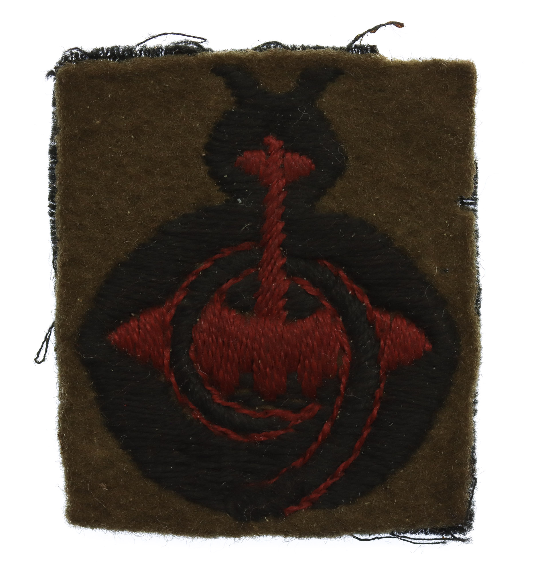 9th Anti-Aircraft Division Cloth Formation Sign