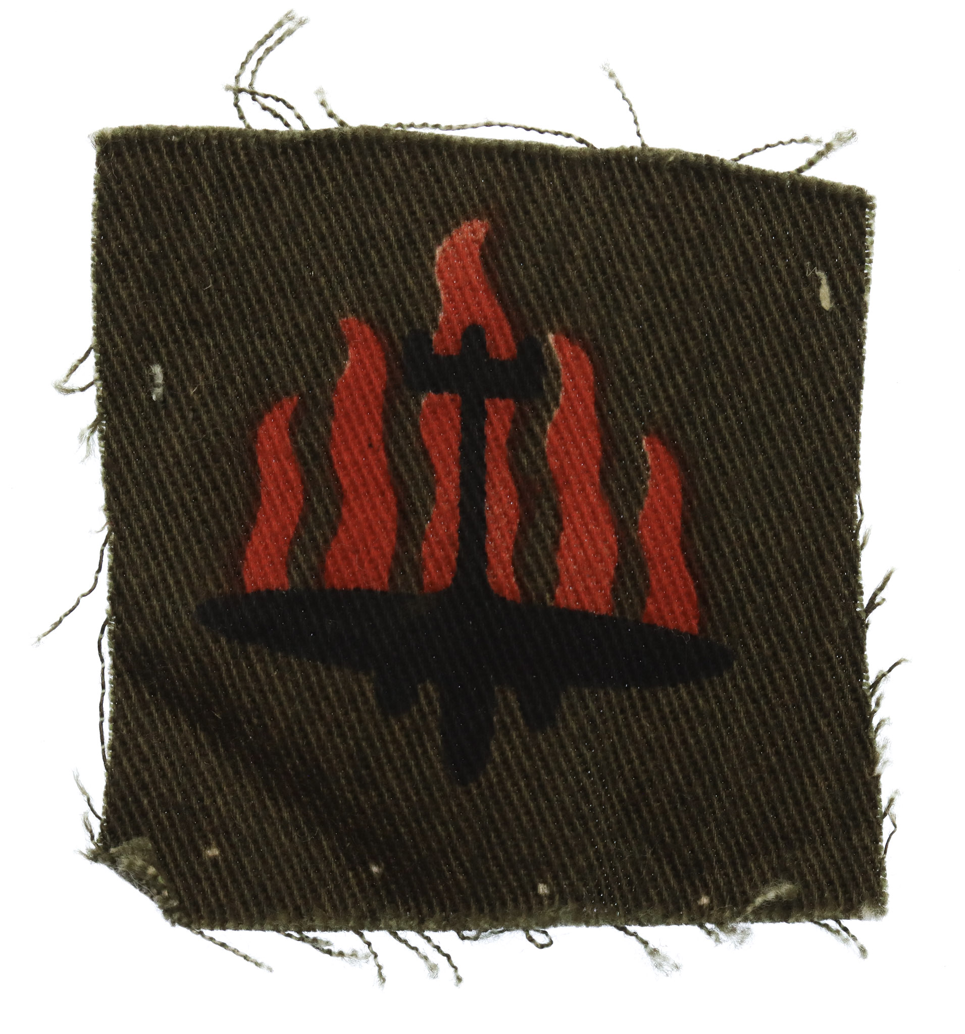 5th Anti-Aircraft Division Printed Formation Sign