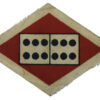 12th Anti-Aircraft Division Printed Formation Sign