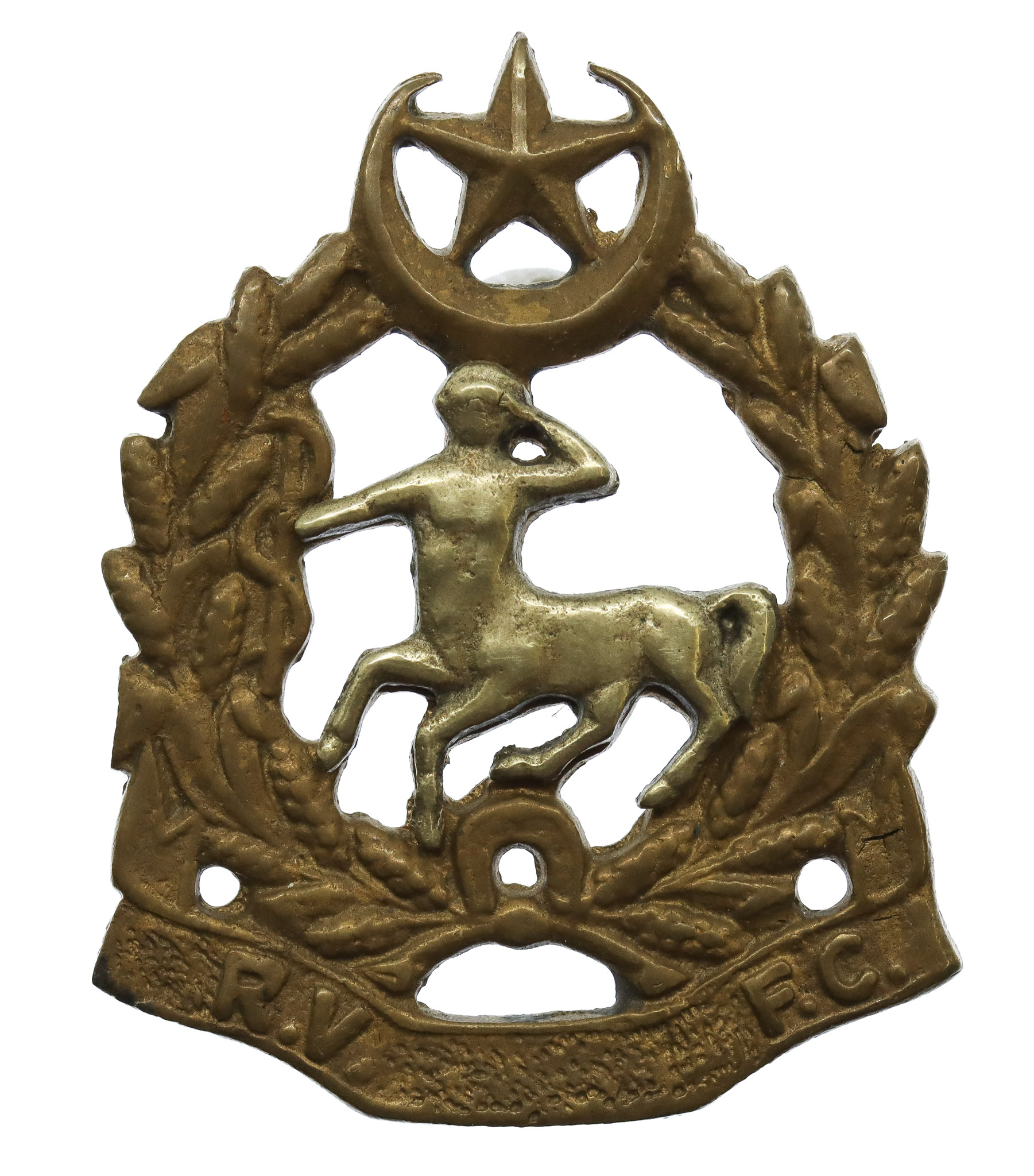 Pakistan Army Remount Veterinary & Farm Corps (R.V. F.C.) Cap Badge (Post 1956)