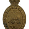 South African Transvaal Defence Rifle Association Cap Badge - King's Crown