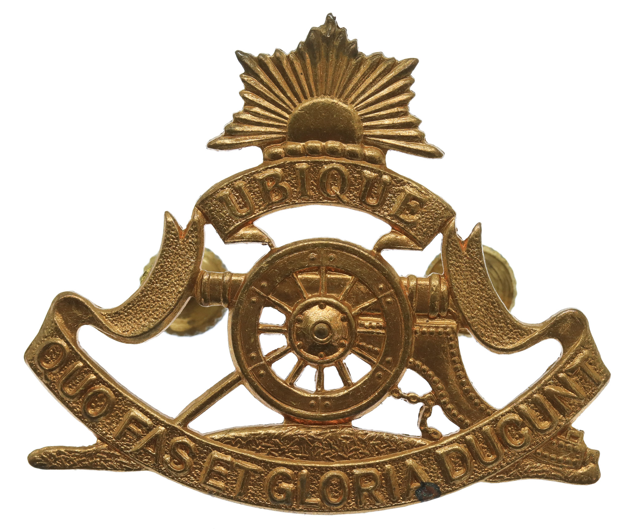 South African Orange Free State University Regiment (Artillery Section) Cap Badge 