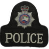 Dover Harbour Board Police Cloth Bell Patch Badge