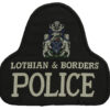 Lothian & Borders Police Cloth Bell Patch Badge