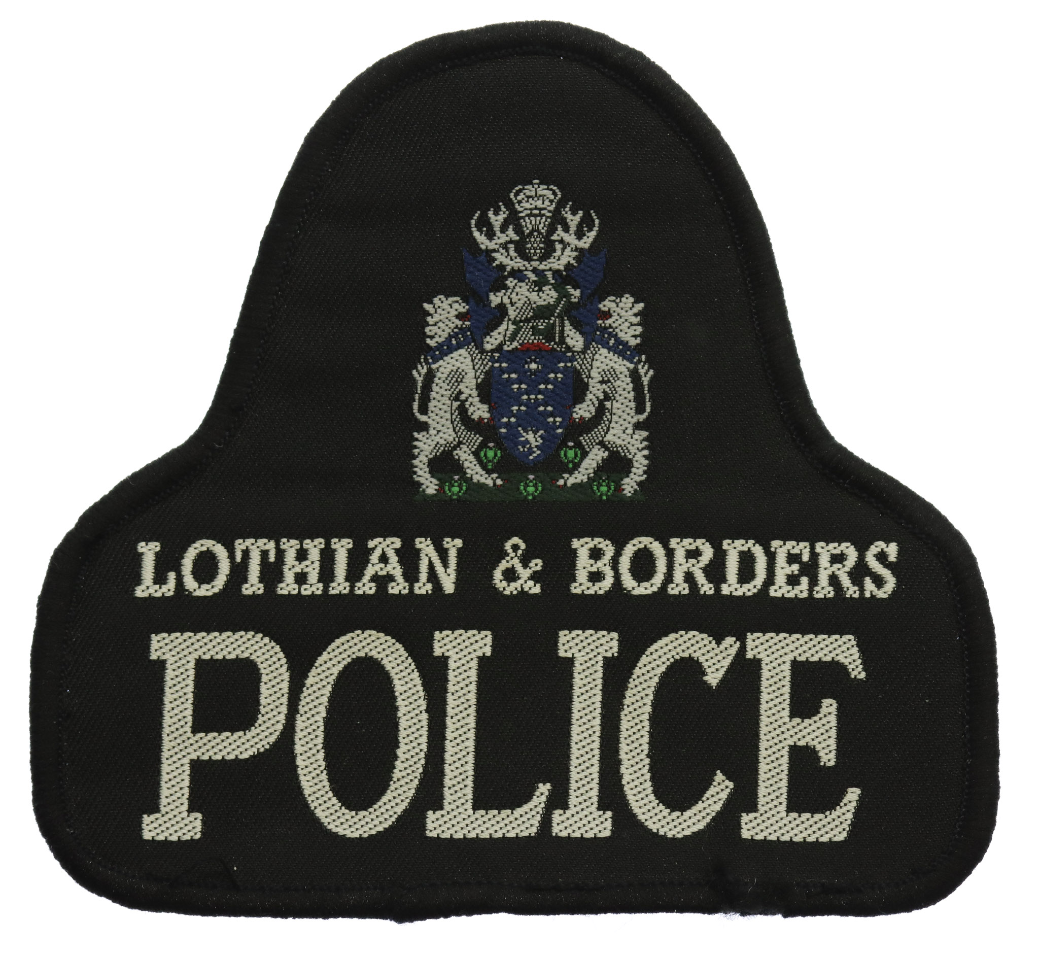 Lothian & Borders Police Cloth Bell Patch Badge