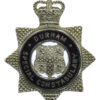 Durham Special Constabulary Senior Officer's Enamelled Cap Badge - Queen's Crown