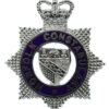 Norfolk Constabulary Senior Officer's Enamelled Cap Badge - Queen's Crown