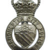 Manchester City Police Cap Badge - Queen's Crown