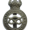 Staffordshire County Police Cap Badge - King's Crown