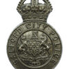 Salford City Police Cap Badge - King's Crown