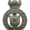Sheffield City Police Cap Badge - King's Crown 