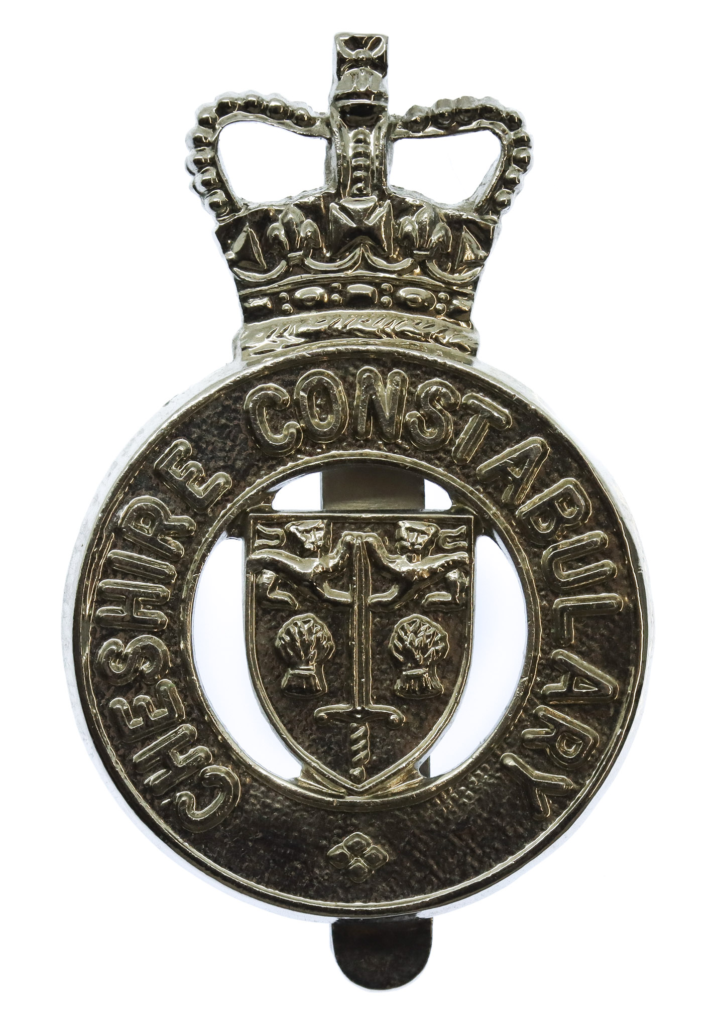 Cheshire Constabulary Cap Badge - Queen's Crown