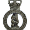 Warwickshire Constabulary Cap Badge - Queen's Crown