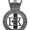 Portsmouth City Police Cap Badge - Queen's Crown