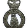 Huddersfield Police Cap Badge - Queen's Crown